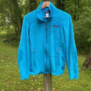 Patagonia Women's R2 Regulator Turquoise‎ Full Zip Jacket Size Large